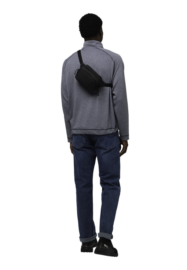 Black Men Jack Wolfskin Wandermood Bum Bag | 88585991