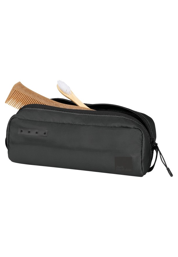 Black Men Jack Wolfskin Wandermood Mini Wash Bag | 17998615