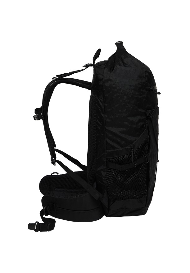 Black Men Jack Wolfskin Wandermood Rolltop 30 Hiking Backpack | 45935051