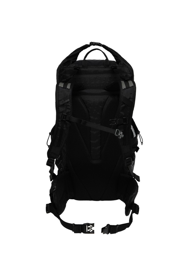 Black Men Jack Wolfskin Wandermood Rolltop 30 Hiking Backpack | 45935051