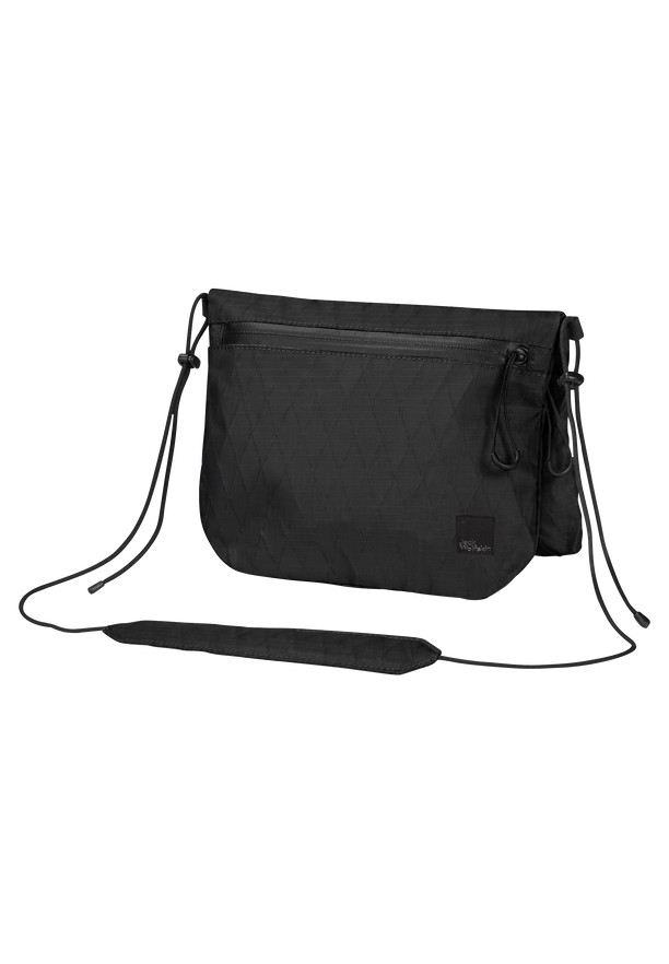 Black Men Jack Wolfskin Wandermood Shoulder Bags | 76431076