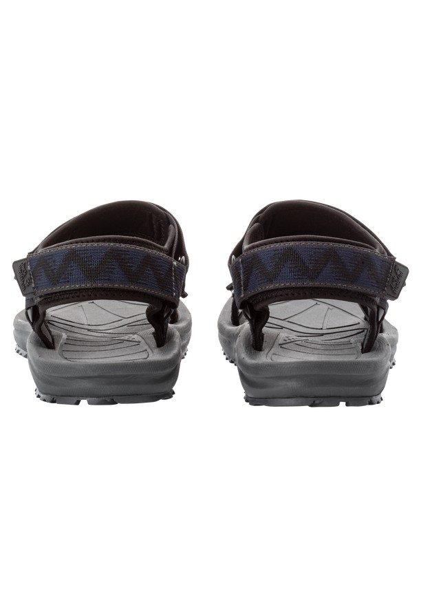 Black Men Jack Wolfskin Wave Breaker Sandals | 51123296