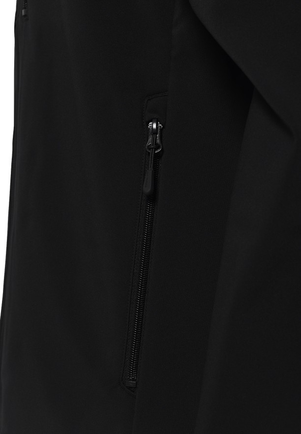 Black Men Jack Wolfskin Whirlwind Softshell Jackets | 13900367
