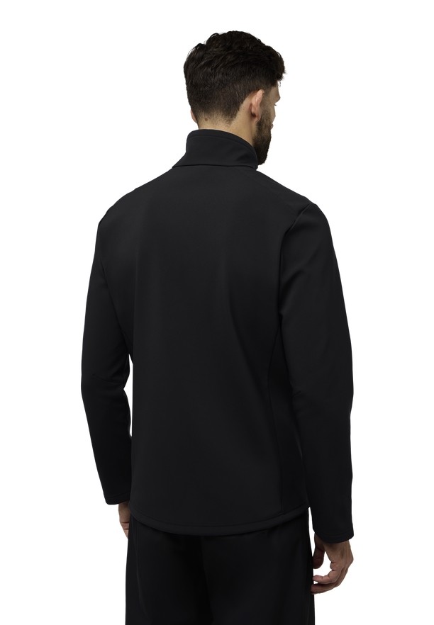 Black Men Jack Wolfskin Whirlwind Softshell Jackets | 13900367