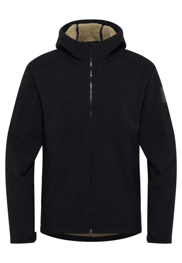Black Men Jack Wolfskin Windland Softshell Jackets | 96390793