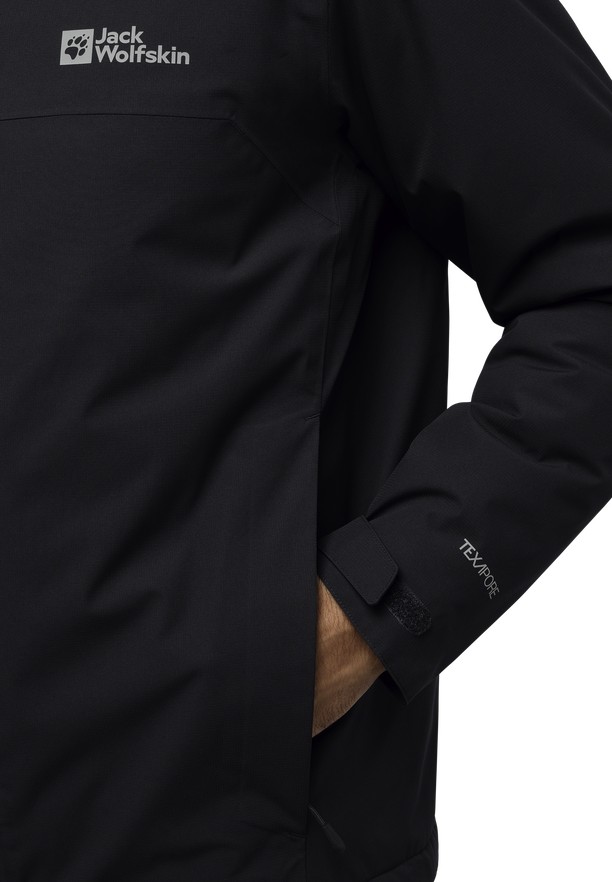 Black Men Jack Wolfskin Wisper Ins Jackets | 80597953
