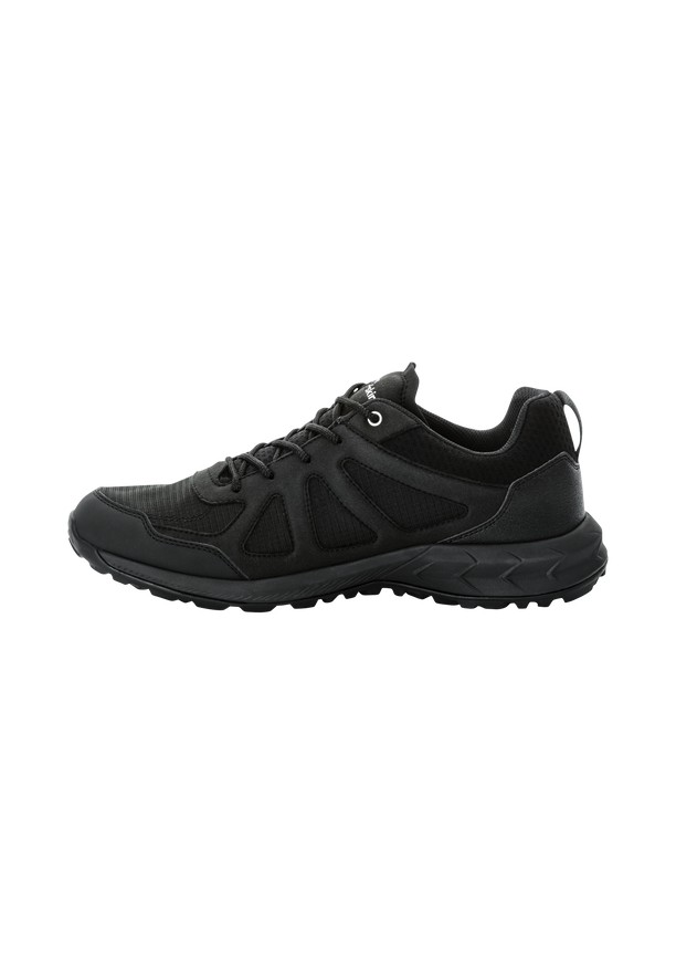 Black Men Jack Wolfskin Woodland 2 Texapore Low Hiking Shoes | 26180649