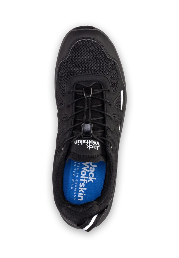 Black Men Jack Wolfskin Woodland 2 Vent Low Hiking Shoes | 58212100