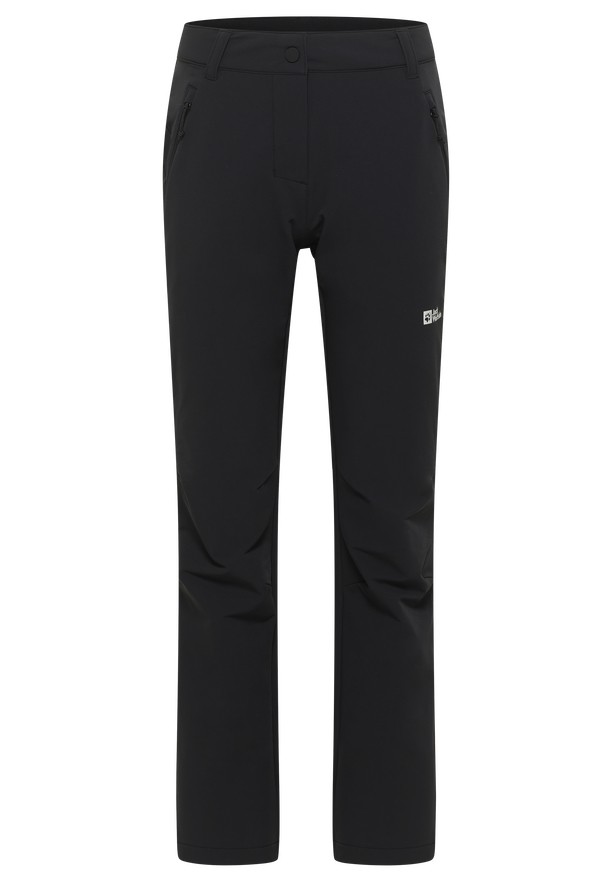 Black Women Jack Wolfskin Activate Thermic Hiking Pants | 11890889