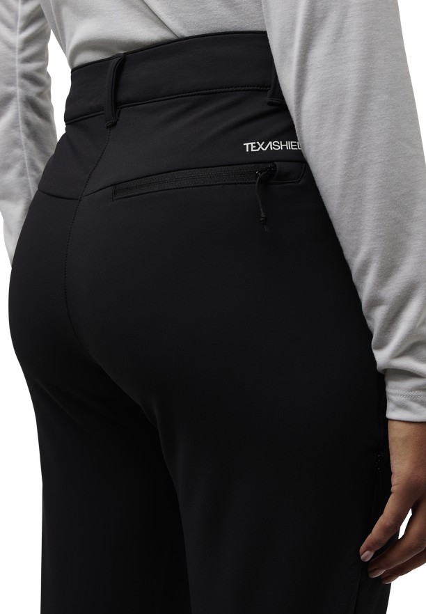Black Women Jack Wolfskin Activate Thermic Hiking Pants | 11890889