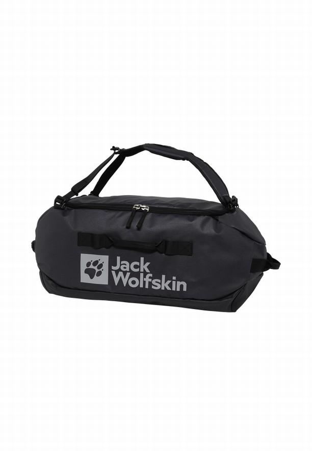 Black Women Jack Wolfskin All-in 65 Duffle Bags | 99574009