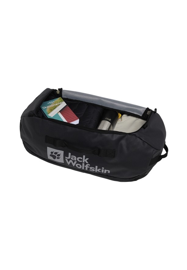 Black Women Jack Wolfskin All-in 65 Duffle Bags | 99574009