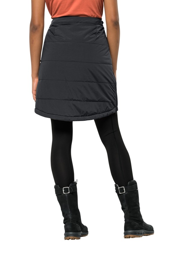 Black Women Jack Wolfskin Alpengluehen Skirts | 53535370