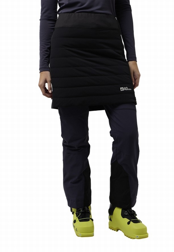 Black Women Jack Wolfskin Alpspitze Ins Skirts | 69077513