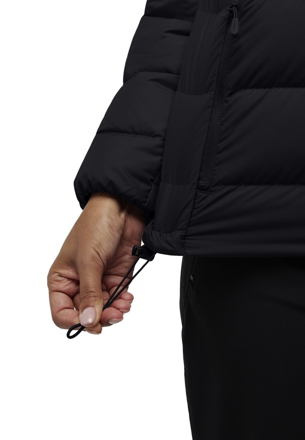 Black Women Jack Wolfskin Ather Down Jackets | 47439041