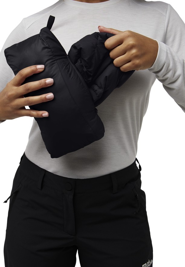 Black Women Jack Wolfskin Ather Down Jackets | 47439041