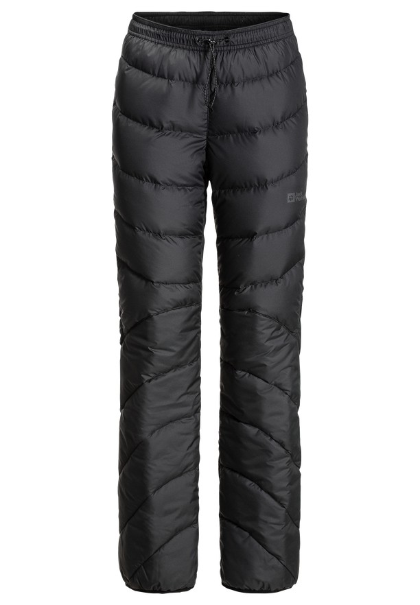 Black Women Jack Wolfskin Atmosphere Pants | 49724408