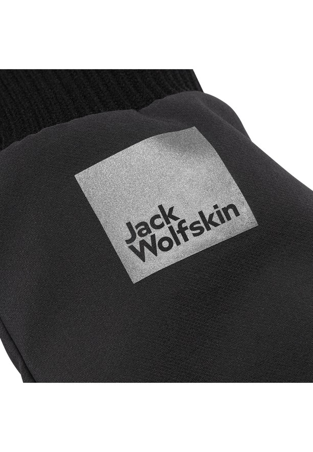 Black Women Jack Wolfskin Bike Commute Gloves | 46532933