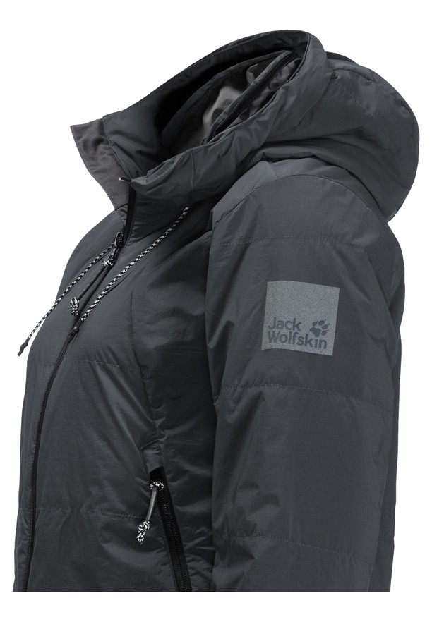 Black Women Jack Wolfskin Bike Commute Ins Jackets | 21420436