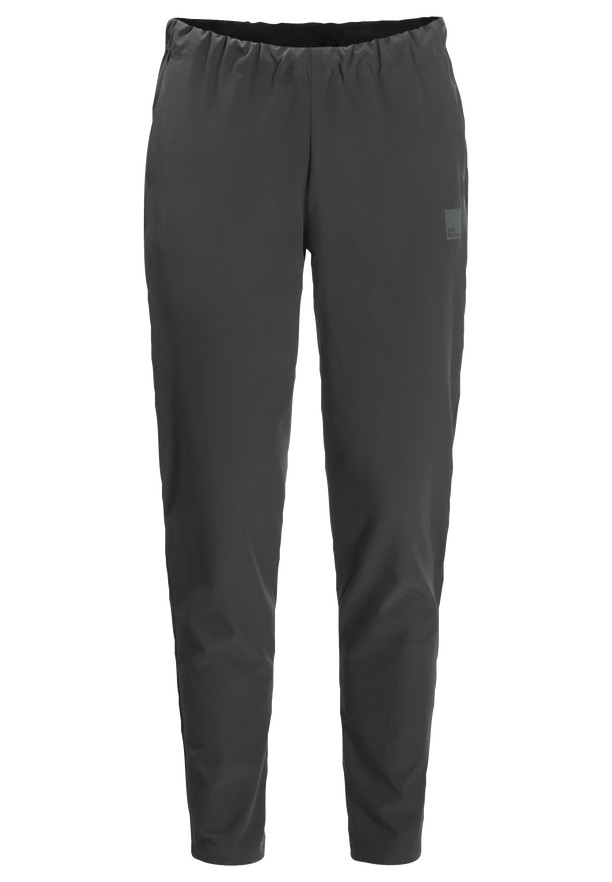 Black Women Jack Wolfskin Bike Commute Pants | 93186207