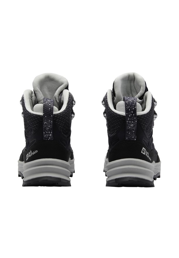 Black Women Jack Wolfskin Cyrox Texapore Mid Hiking Shoes | 96863111