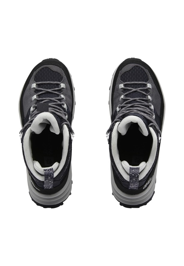 Black Women Jack Wolfskin Cyrox Texapore Mid Hiking Shoes | 96863111