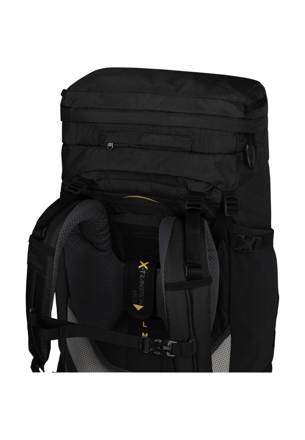 Black Women Jack Wolfskin Denali 65|10 Trekking Backpack | 44335243