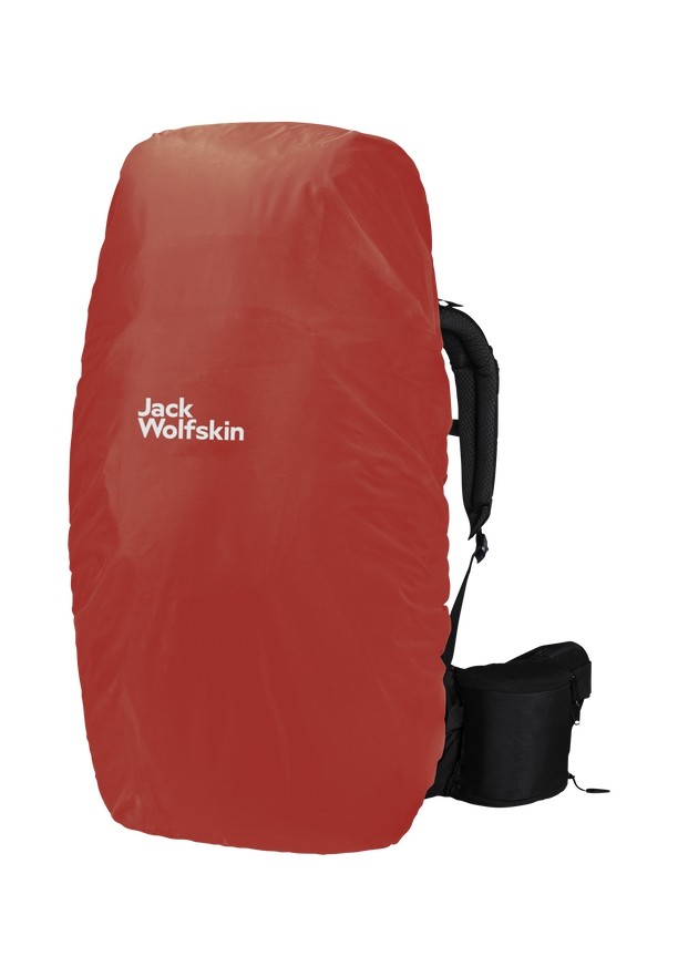 Black Women Jack Wolfskin Denali 65|10 Trekking Backpack | 44335243