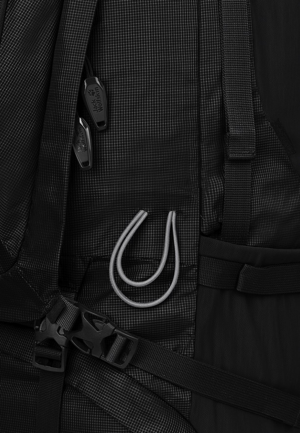 Black Women Jack Wolfskin Denali 65|10 Trekking Backpack | 44335243