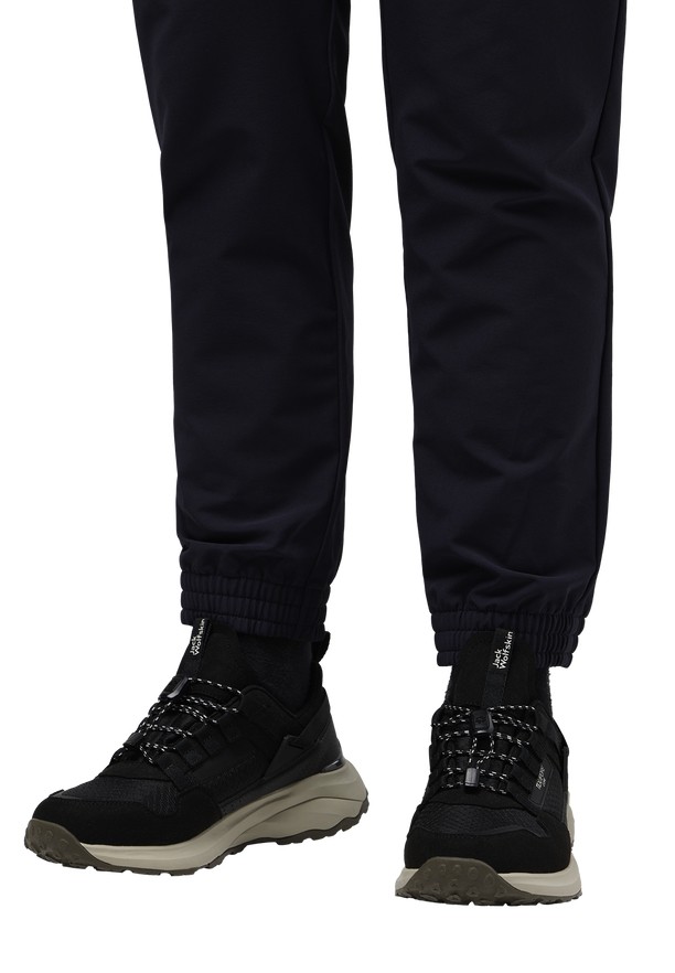 Black Women Jack Wolfskin Dromoventure Athletic Texapore Low Outdoor Shoes | 72983532