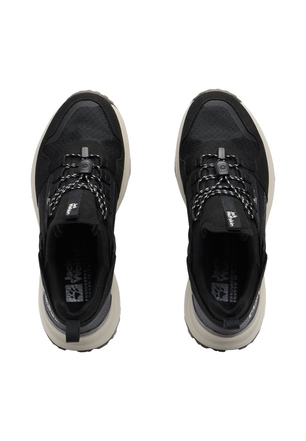 Black Women Jack Wolfskin Dromoventure Athletic Texapore Low Outdoor Shoes | 72983532