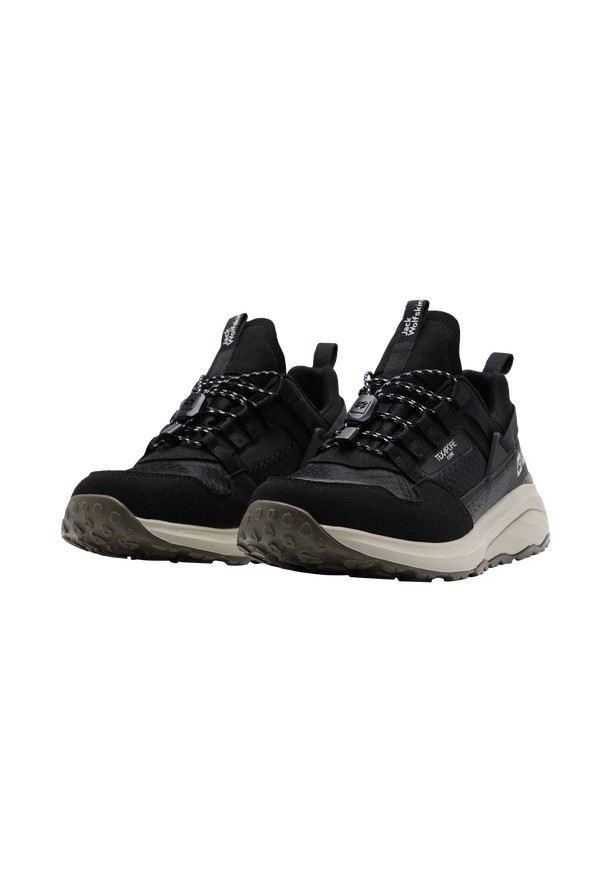 Black Women Jack Wolfskin Dromoventure Athletic Texapore Low Outdoor Shoes | 72983532