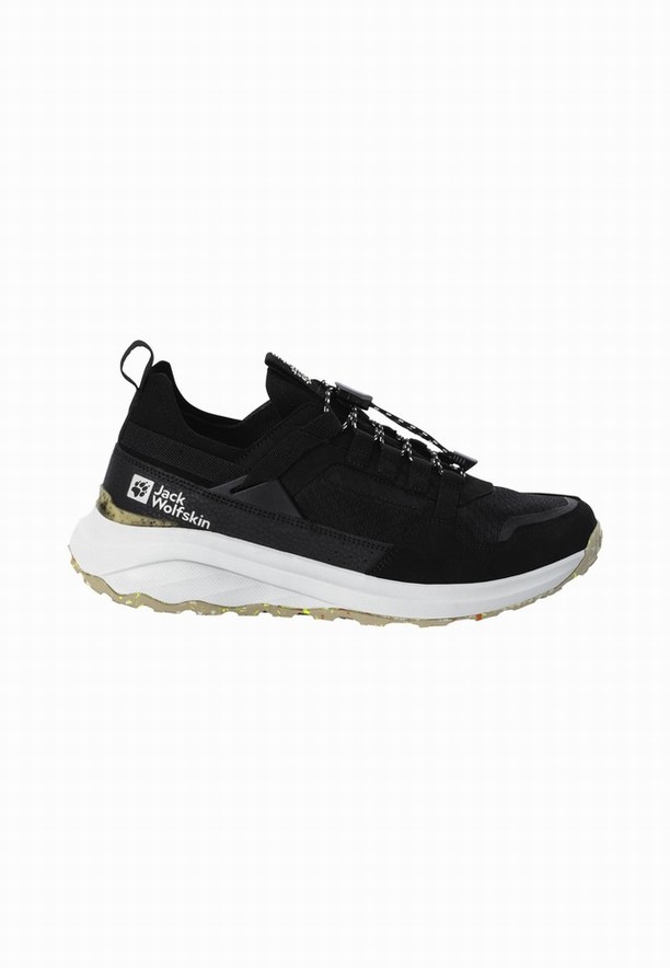 Black Women Jack Wolfskin Dromoventure Athletic Low Outdoor Shoes | 70699626