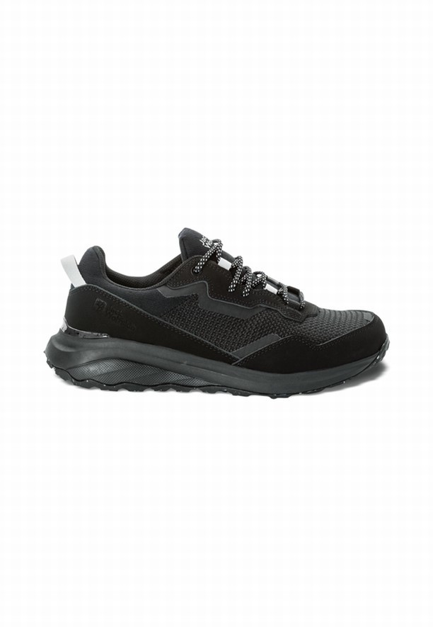 Black Women Jack Wolfskin Dromoventure Low Outdoor Shoes | 73564063