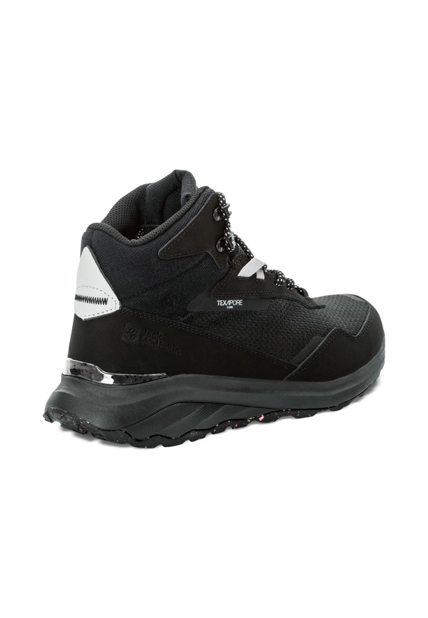 Black Women Jack Wolfskin Dromoventure Texapore Mid Outdoor Shoes | 39640989