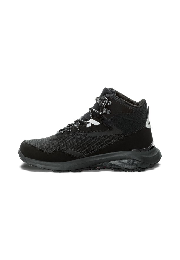Black Women Jack Wolfskin Dromoventure Texapore Mid Outdoor Shoes | 39640989
