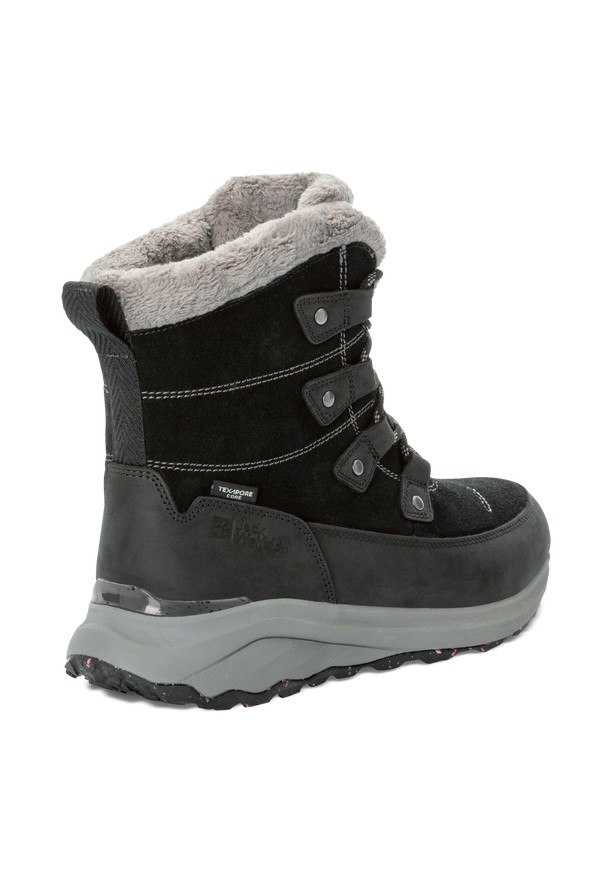Black Women Jack Wolfskin Dromoventure Texapore High Winter Shoes | 40161748