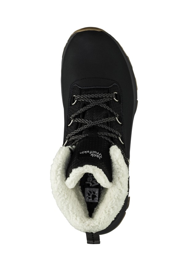 Black Women Jack Wolfskin Everquest Texapore Mid Winter Shoes | 90145215