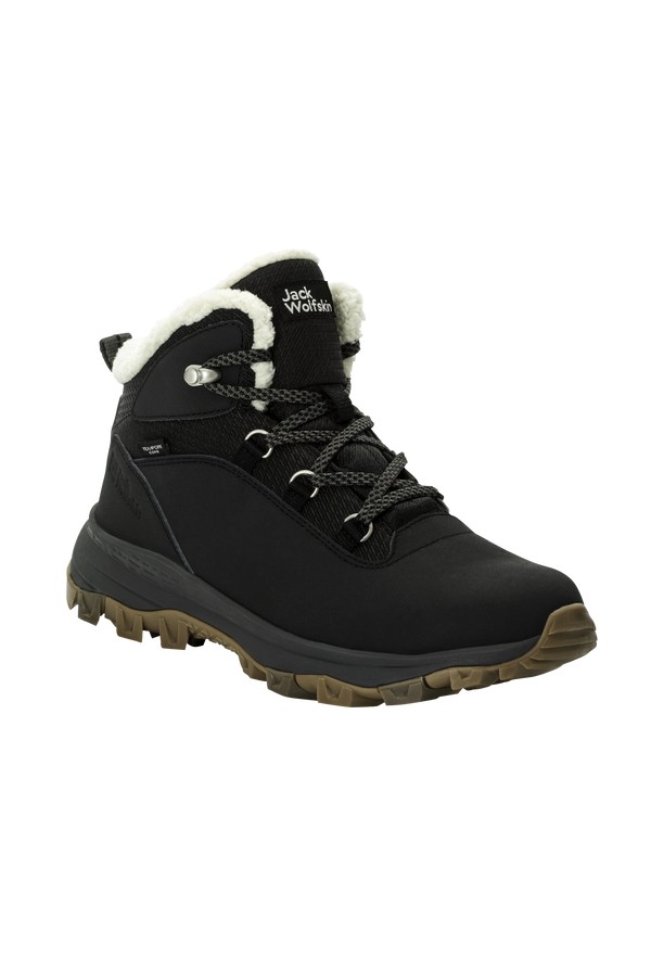 Black Women Jack Wolfskin Everquest Texapore Mid Winter Shoes | 90145215