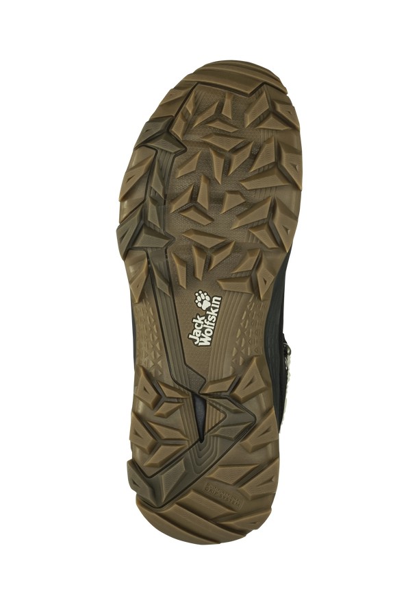 Black Women Jack Wolfskin Everquest Texapore Mid Winter Shoes | 90145215