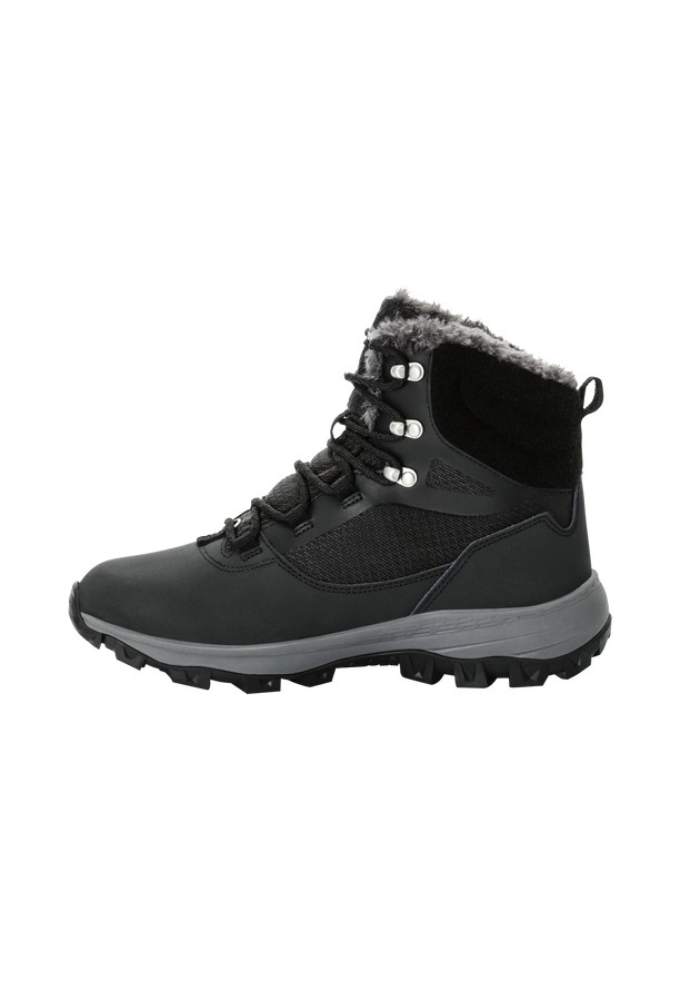 Black Women Jack Wolfskin Everquest Texapore High Winter Shoes | 78389853