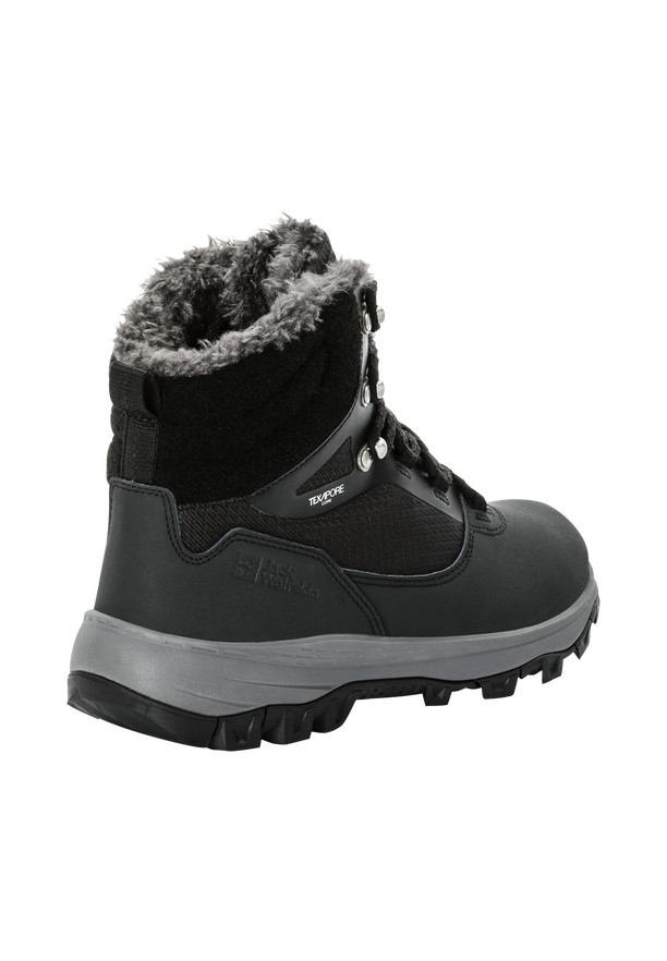 Black Women Jack Wolfskin Everquest Texapore High Winter Shoes | 78389853