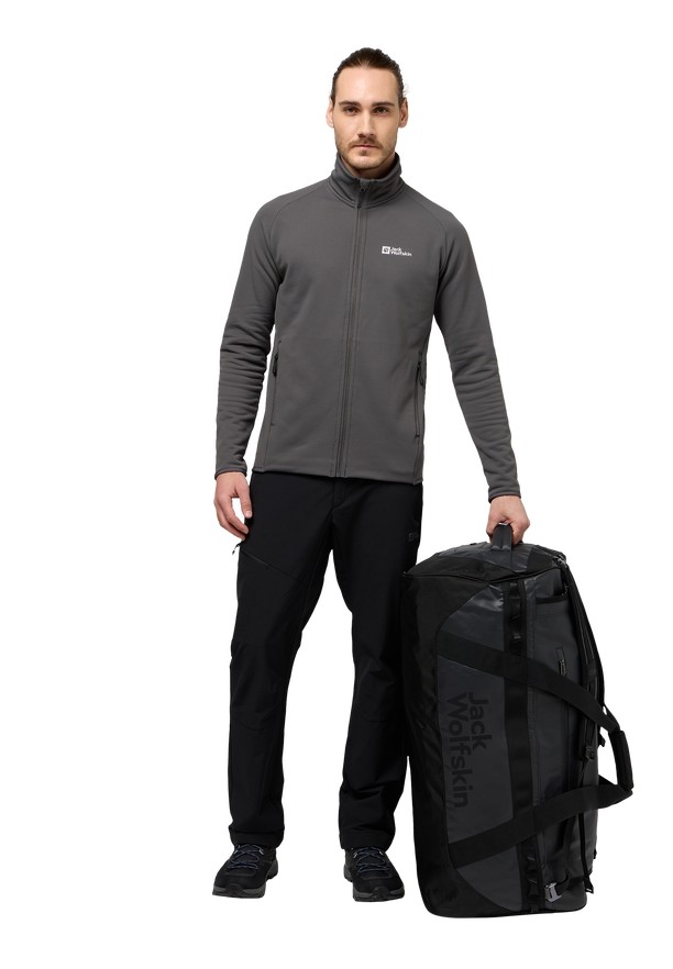 Black Women Jack Wolfskin Expedition 100 Duffle Bags | 88692536