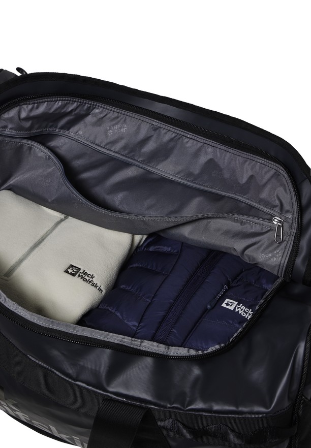 Black Women Jack Wolfskin Expedition 100 Duffle Bags | 88692536