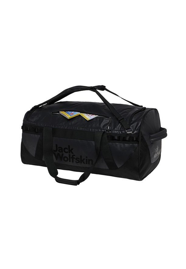 Black Women Jack Wolfskin Expedition 100 Duffle Bags | 88692536
