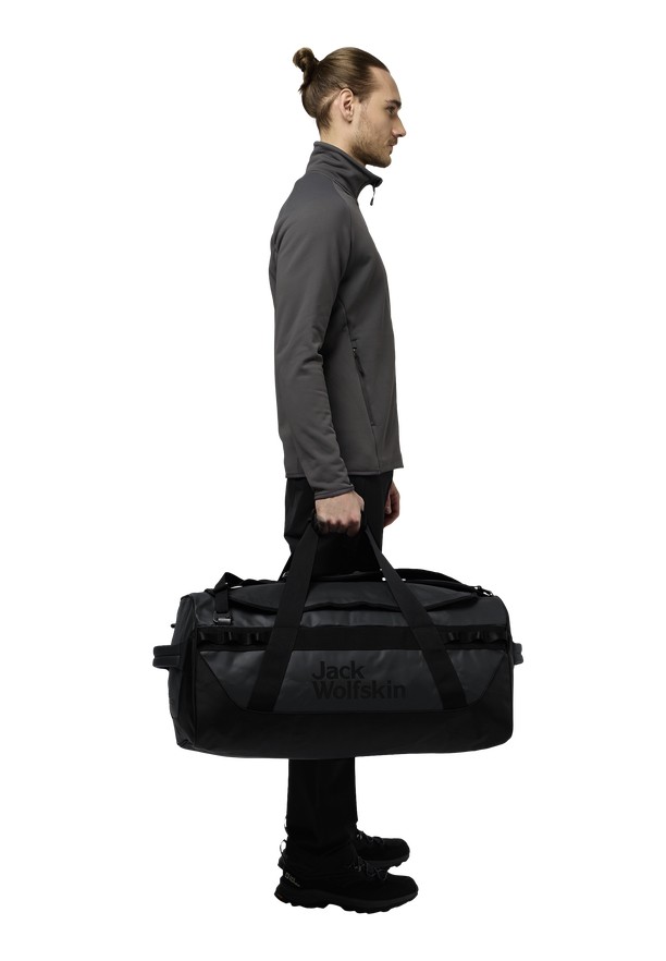 Black Women Jack Wolfskin Expedition 65 Duffle Bags | 77266120