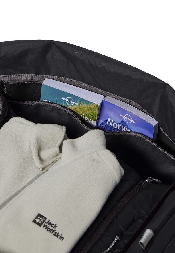 Black Women Jack Wolfskin Expedition 65 Duffle Bags | 77266120