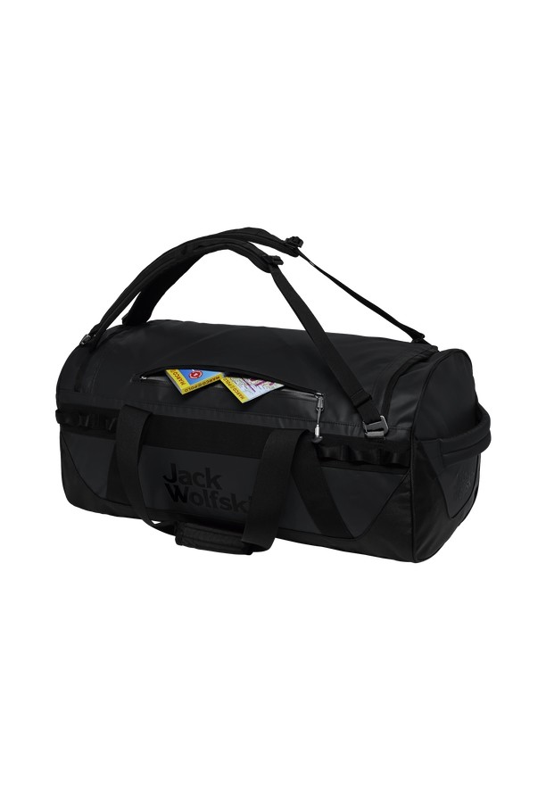 Black Women Jack Wolfskin Expedition 65 Duffle Bags | 77266120