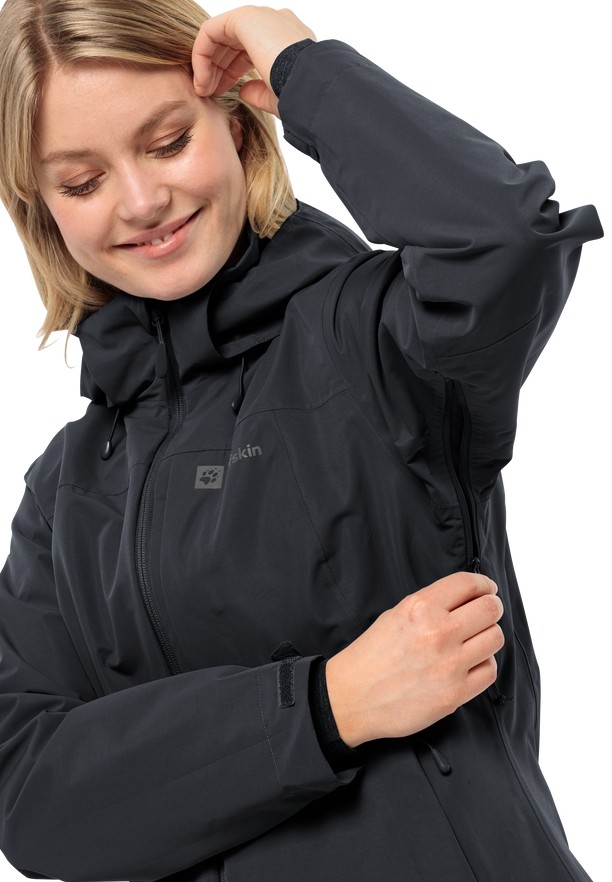 Black Women Jack Wolfskin Fernblick 2l Jackets | 10877473