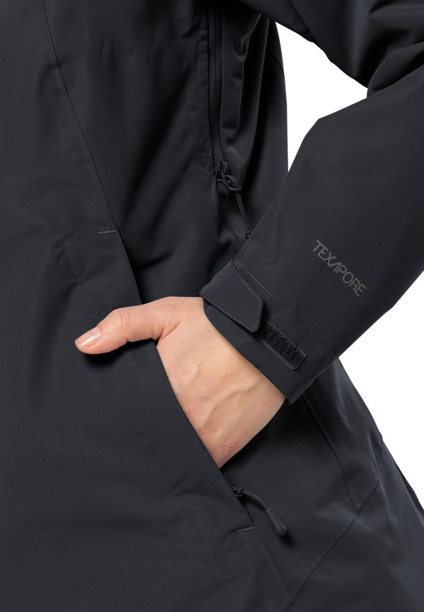 Black Women Jack Wolfskin Fernblick 2l Jackets | 10877473